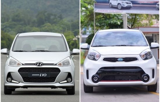 So sánh Kia Morning và Hyundai Grand i10 2017: Cùng xe sản xuất trong nước , chọn xe nào?