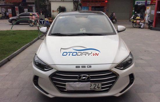 Hyundai elantra 1.6 MT số sàn sx 2016 màu trắng ,xe tên tư nhân chính chủ